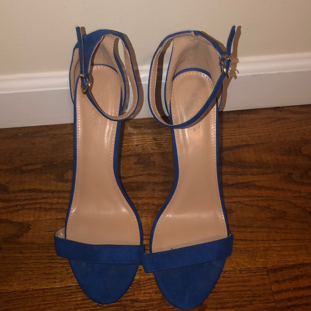 Blue heels